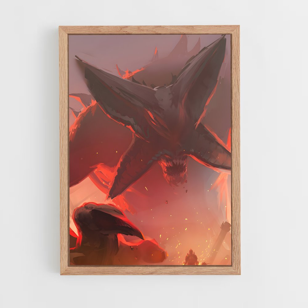 Poster Dragon de la Terreur – affiche Path of exile (vue 4)